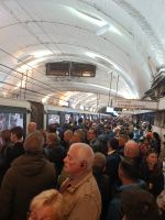 allmorgendlicher Andrang