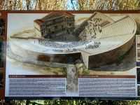 Modell des Theaters in Segesta