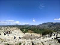 Antikes Theater von Segesta