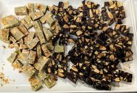 Leckeres aus Nüssen, Pistazien und Schokolade in Erice