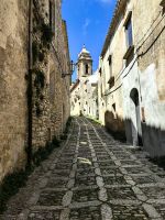 In den Gassen von Erice unterwegs