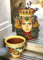 Keramikladen in Erice