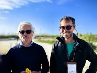 Mario, unser Busfahrer, und Camillo, unser Reiseleiter