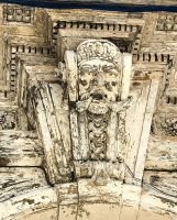 Palermo hat viele kleine versteckte Details für den aufmerksamen Beobachter zu bieten, hier eine Türverzierung