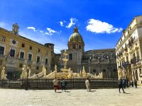 Piazza Pretoria von 1554 in Palermo