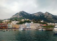 Ankuft am Hafen von Capri