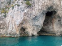 einer der Grotten, Bootsrundfahrt Capri