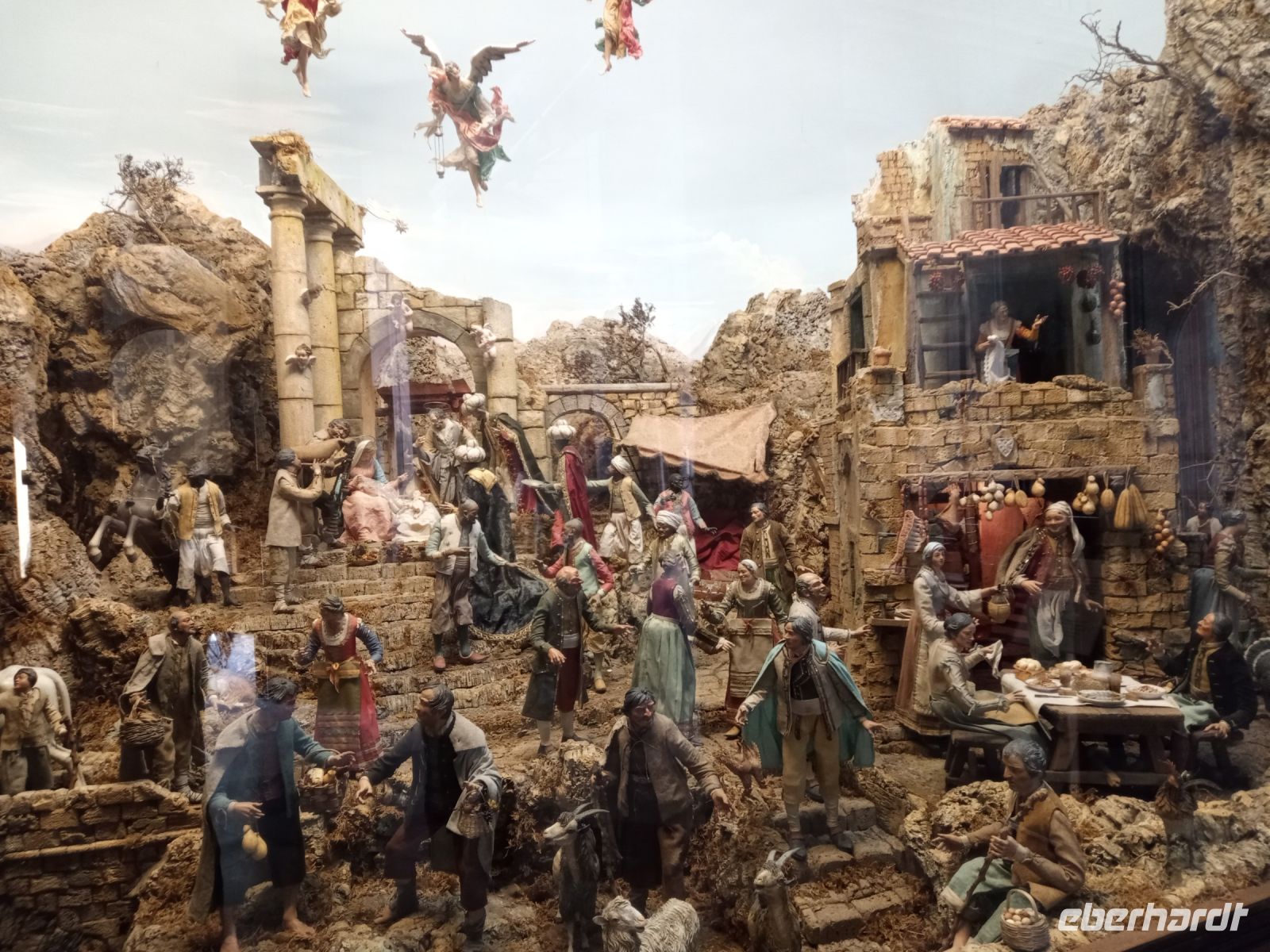 Krippe in der Kathedrale von Sorrent