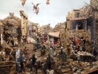 Krippe in der Kathedrale von Sorrent