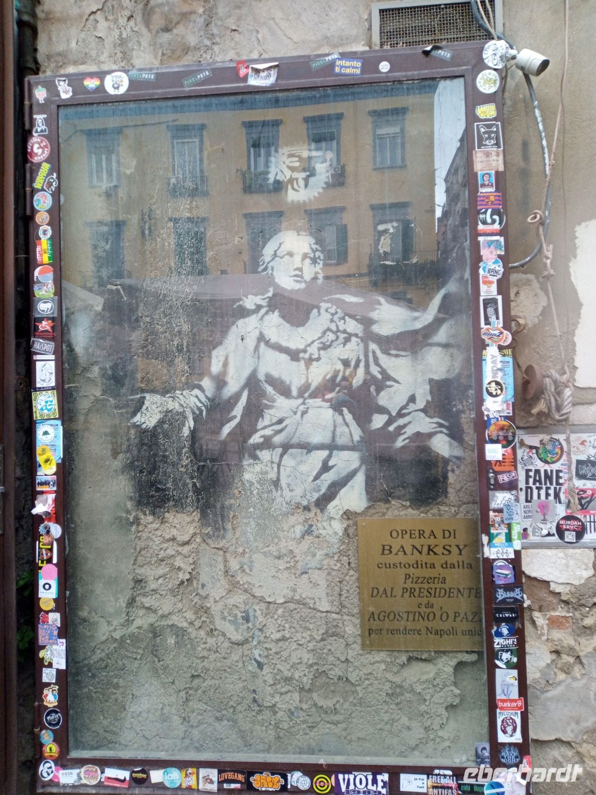 Italiens einziges erhaltenes Bansky-Werk 