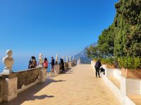 Terrasse der Unendlichkeit, Villa Cimbrone in Ravello/Amalfiküste/Italien