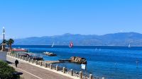 Reggio Calabria. Lungomare mit Blick nach Sizilien