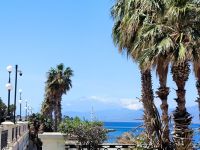 Reggio Calabria. Blick zum Ätna / Sizilien