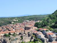 Blick auf Soriano Calabro