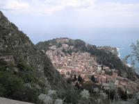 Blick auf Taormina