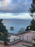 Blick vom Hotel Oriente Vico Equence auf das Meer