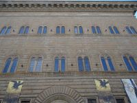 Palazzo Strozzi, er bietet viel Platz für die hier gezeigten Ausstellungen.