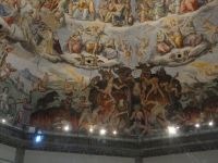 Dom Santa Maria del Fiore, Aufstieg zur Kuppel, am Hölleninferno vorbei