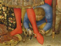 Uffizien, wenige Jahre später kommt die Perspektive ins Bild und Ausschmückungen. Gentile da Fabriano, die Anbetung der Hl. drei Könige