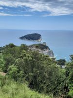 Blick auf Insel Tino