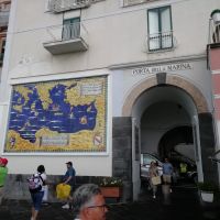 Das Eingangstor von Amalfi