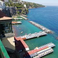 Blick auf die Badebucht