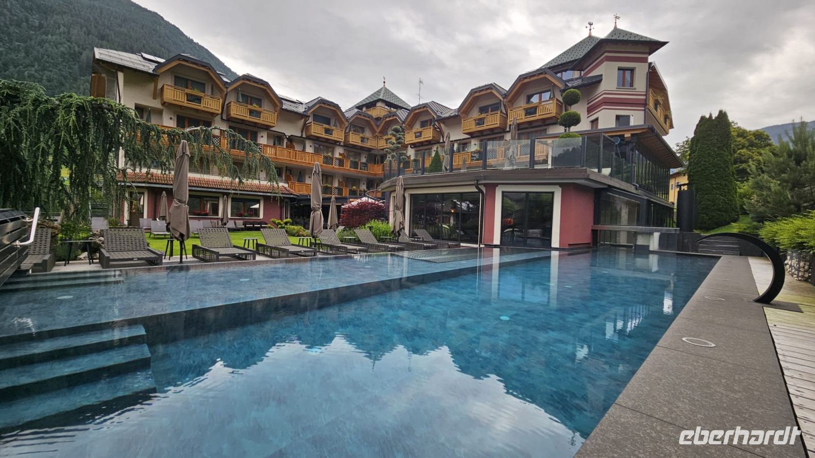 unser Hotel Tevini, so schön