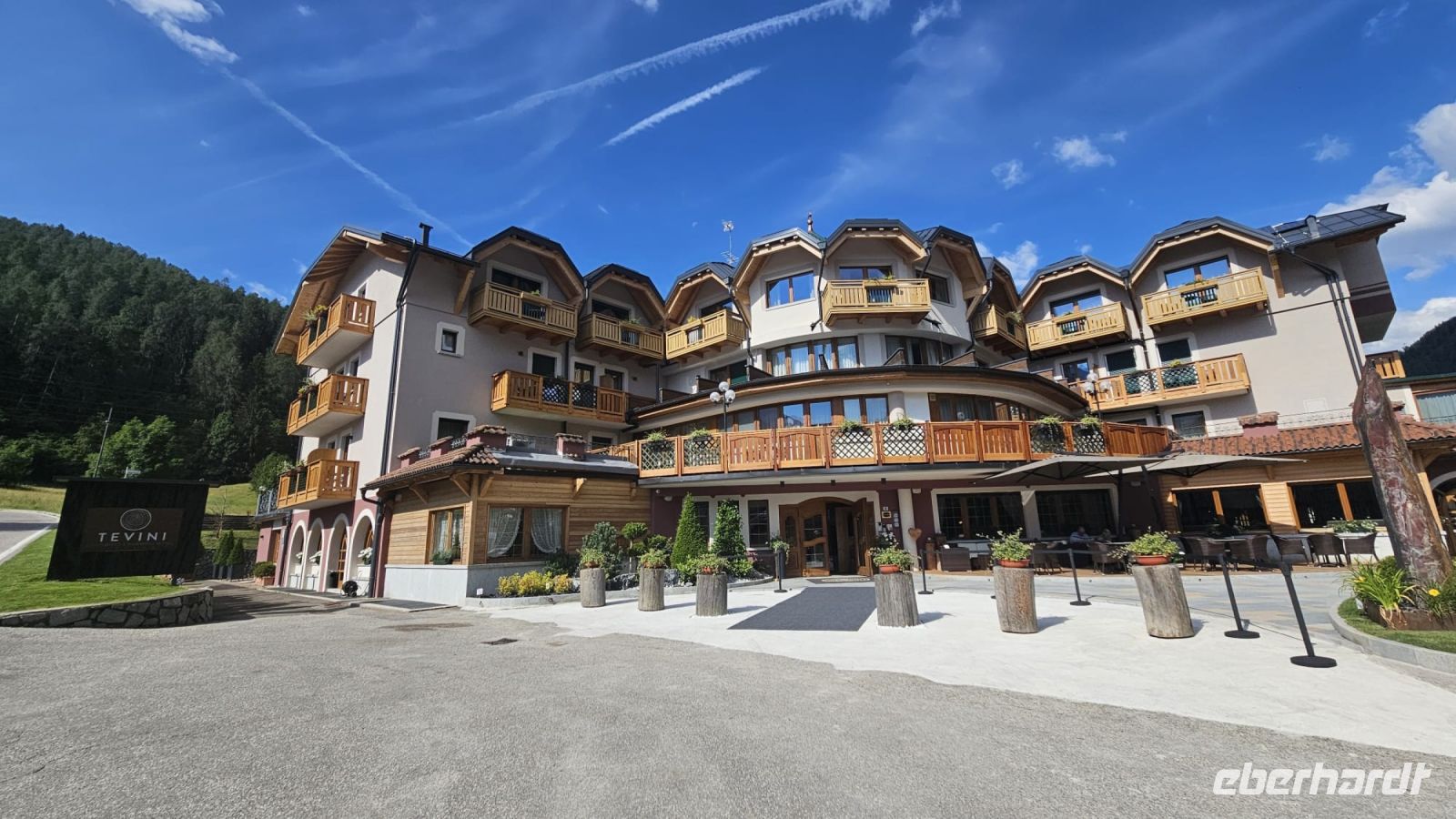 das Tevini-Hotel, eine traumhafte Anlage