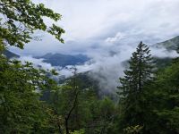 auf dem Rückweg klart es auf