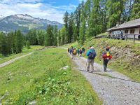 gut gestärkt auf dem Rückweg