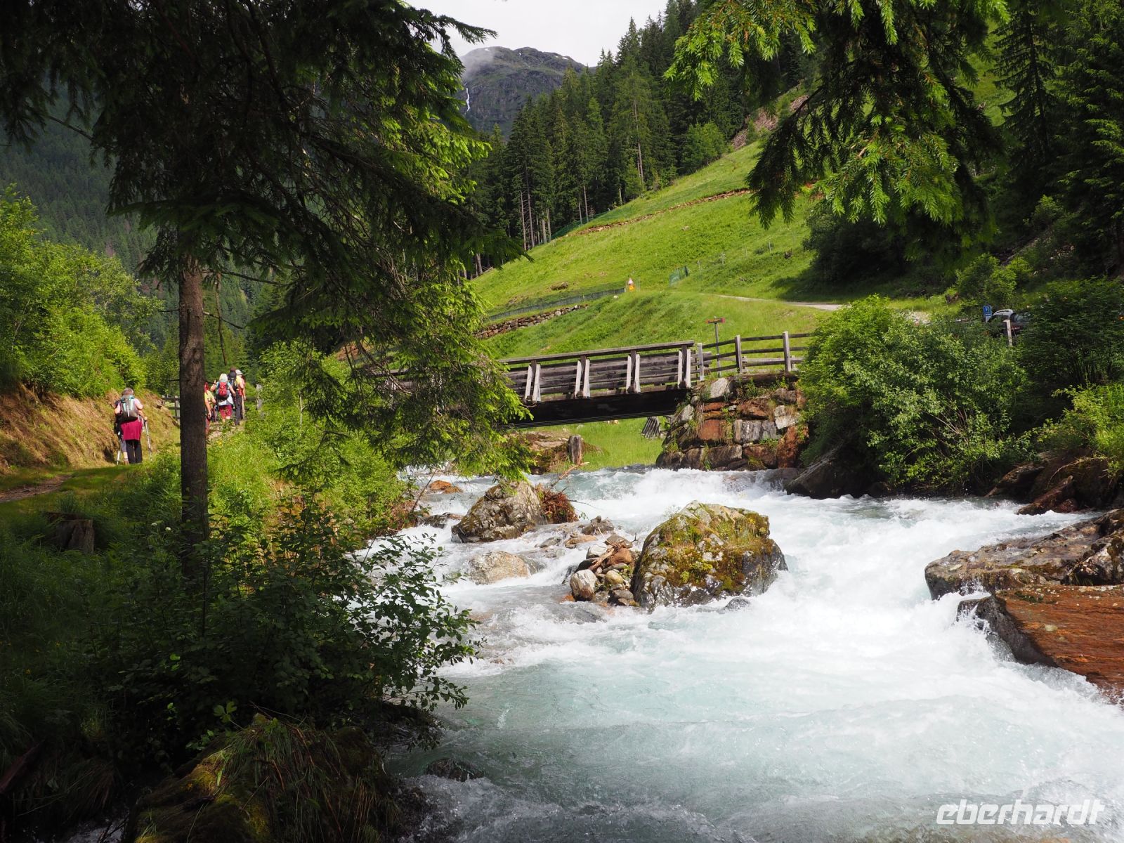 der Rabbies-Wildbach im Rabbi-Tal