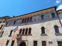 wir bewunderten die Fresken