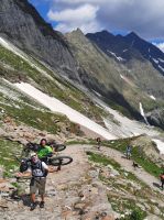 mit Rädern ins Pfossental 