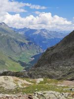 unser langer Weg ins Pfossental 1.200 Höhenmeter hinunter