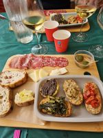 Antipasti zum Mittag auf dem Weingut inkl. Weinverkostung