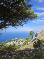 Aussicht während der Wanderung