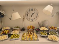 Obstbuffet im Hotel Scoglio della Gallea