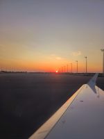 Sonnenaufgang in München