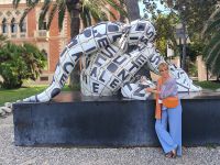 Lungomare Reggio. Skulpturen von Rabarama