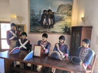 Pizzo. Castello Murat. Das Tribunal