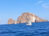 Auf dem Weg um die liparischen Inseln