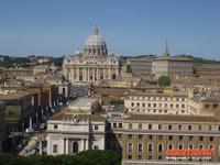 Blick zum Petersdom
