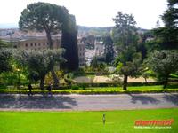 In den Vatikanischen Gärten