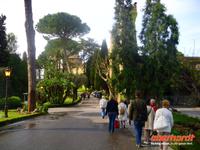 In den Vatikanischen Gärten