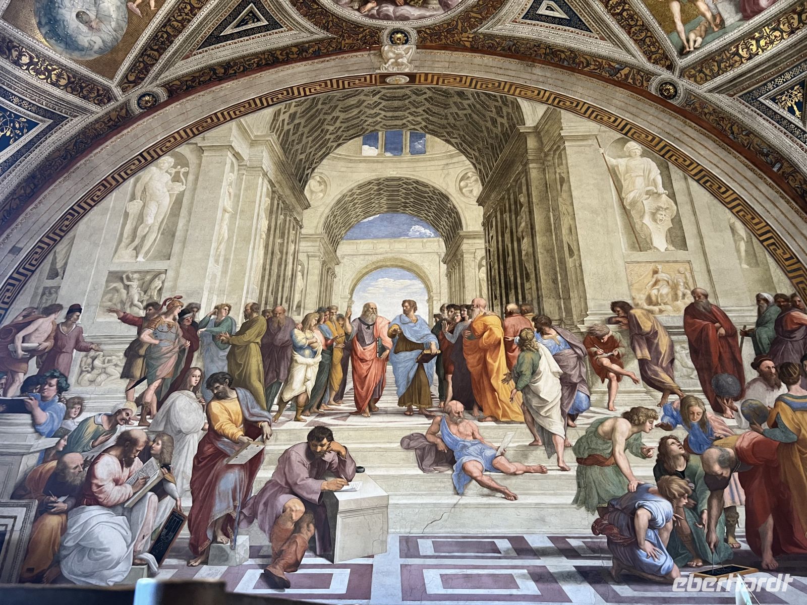 Schule von Athen Raffael-Stanzen