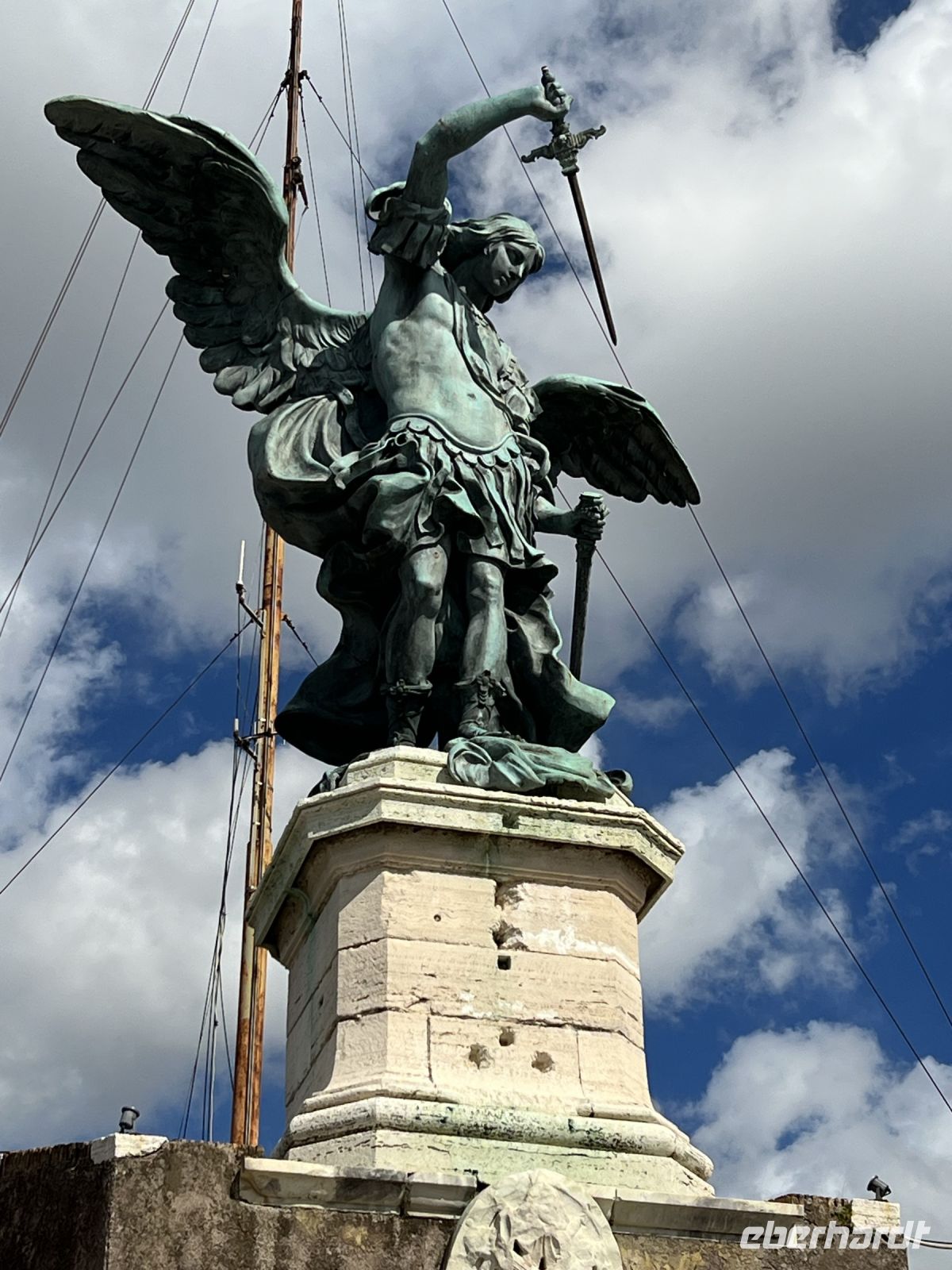 Erzengel Michael auf der Engelsburg