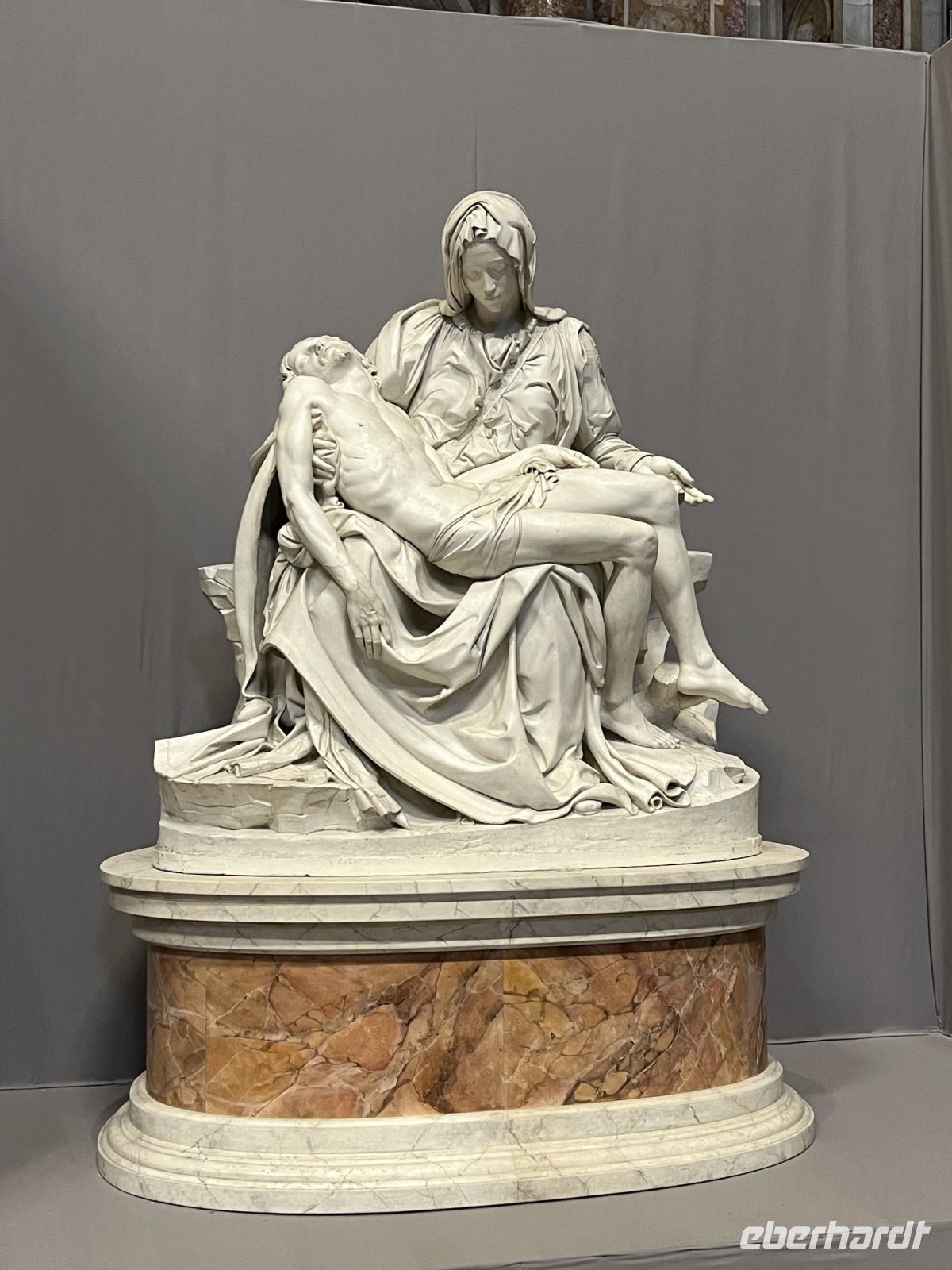 Pieta im Petersdom (hier nur Kopie - Original wird restauriert)