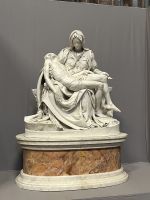 Pieta im Petersdom (hier nur Kopie - Original wird restauriert)