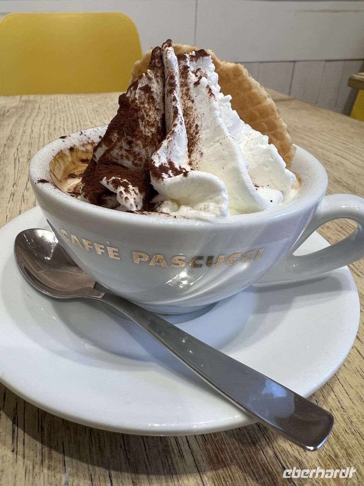 Eis- u. Kaffeepause am Trevibrunnen muss sein