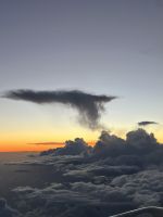 Rückflug nach Frankfurt Wolkenspiel